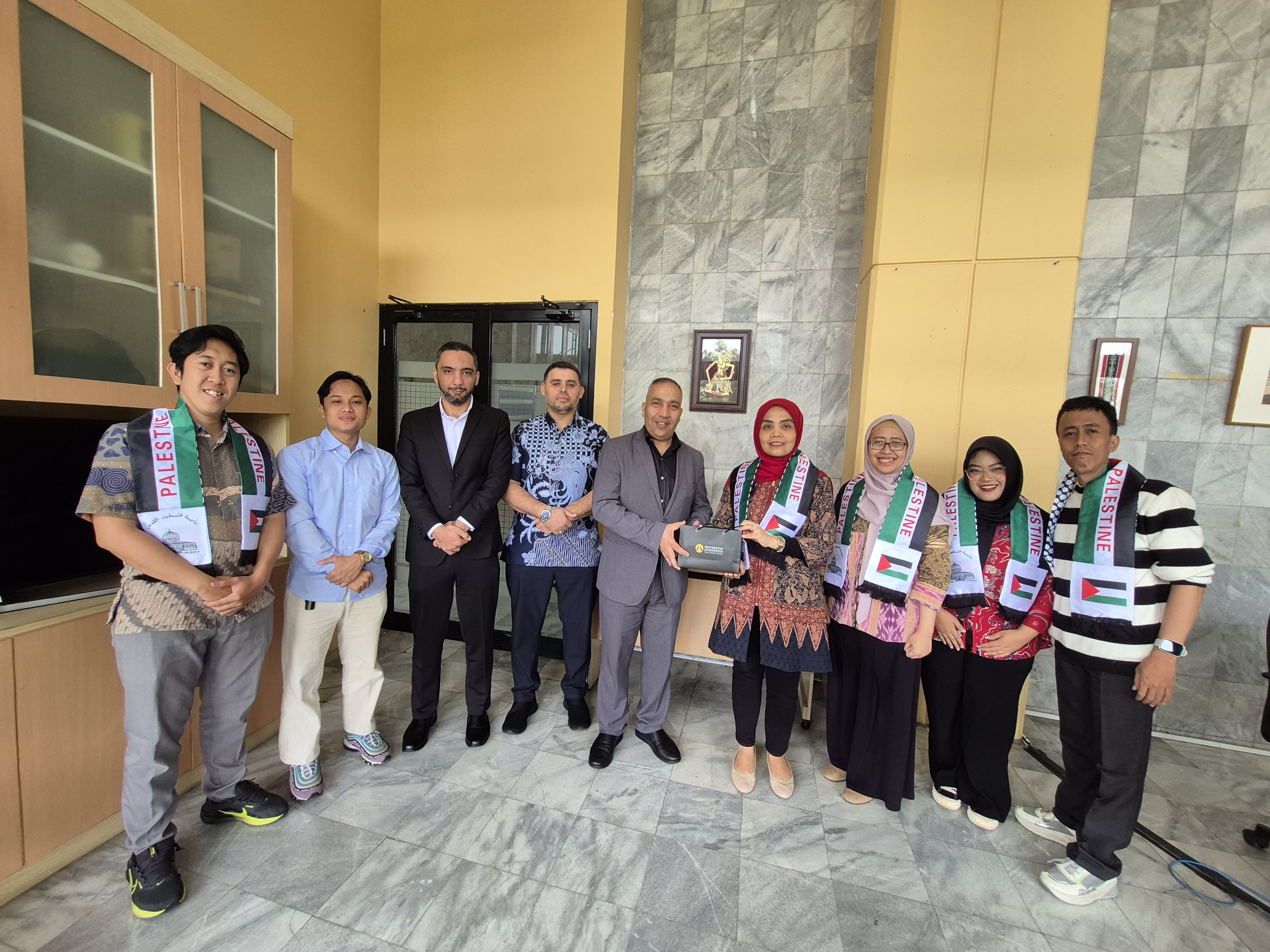 BIMAN Foundation dan ISNAD Foundation Jajaki Kolaborasi dengan Universitas Indonesia untuk Dukung Mahasiswa Palestina